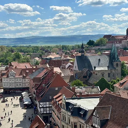 Ferienwohnung Helene Im Einzeldenkmal - Lange Gasse 29 Quedlinburg Exterior foto